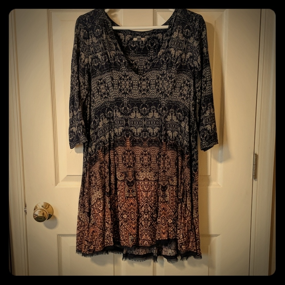 Ecote Patterned Dress